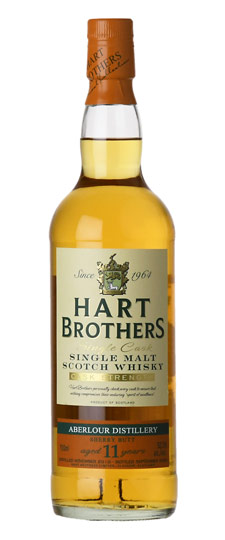 Aberlour 11 Year Old "Hart Brothers Finest Collection" K&L Exclusive Cask Strength First Fill Sherry Butt Unchillfiltered Speyside Single Malt Scotch Whisky (700ml)