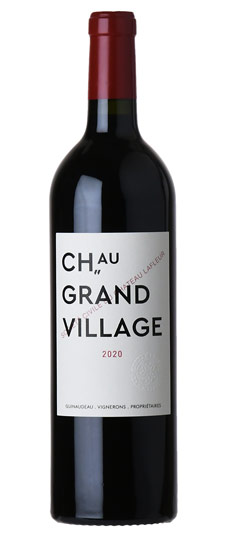 2020 Grand Village Rouge Bordeaux Sup rieur