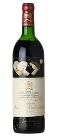 1986 Mouton Rothschild, Pauillac (high shoulder fill, exposed cork, corroded capsule) 