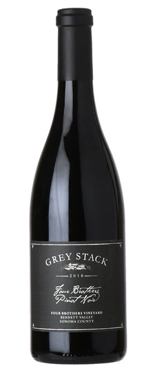 2018 Grey Stack "Four Brothers Vineyard" Bennett Valley Pinot Noir
