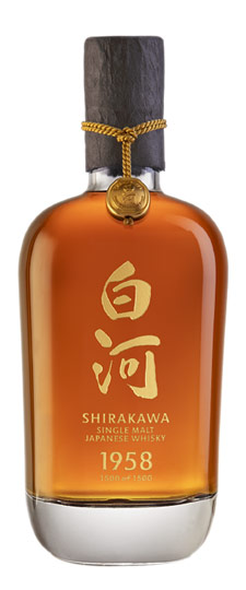 1958 Shirakawa "1958" Japanese Single Malt Whisky