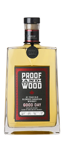 Proof and Wood 21 Year Old 'Good Day' Canadian Blended Whisky (700ml)