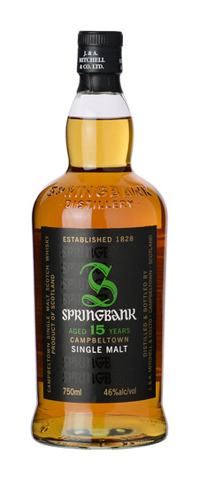 Springbank 15 Year Old Campbeltown Single Malt Scotch Whisky (700ml)