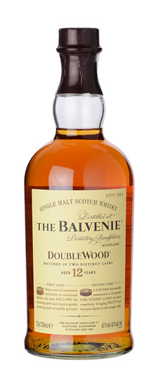 Balvenie 12 Year Old "Doublewood" Speyside Single Malt Scotch Whisky (750ml)