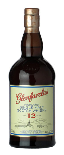 Glenfarclas 12 Year Old Highland Single Malt Scotch Whisky (750ml)