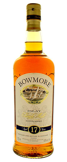 Bowmore 17 year old Islay Single Malt Whisky Distillery Bottling