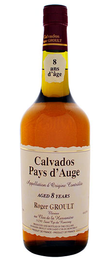 Roger Groult 8 year old Calvados Pays d'Auge (750ml)