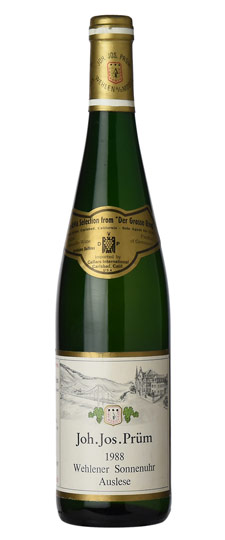 1988 Joh. Jos. Prüm Wehlener Sonnenuhr Riesling Auslese