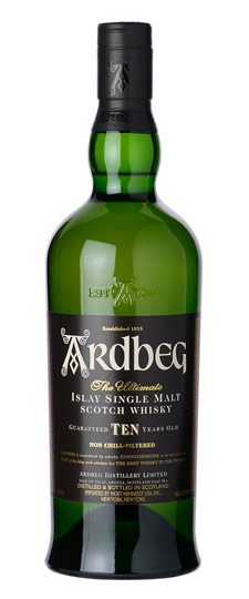 Ardbeg 10 Year Old Islay Single Malt Scotch Whisky (750ml)