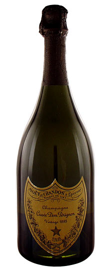 Supermarkt Imperial Verhoogd 1995 Moet & Chandon "Dom Pérignon" Brut Champagne