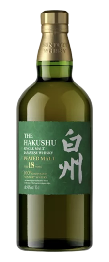 Suntory 100th Anniversary - Hakushu 18 year old Japanese Single Malt  Whiskey (700ml)