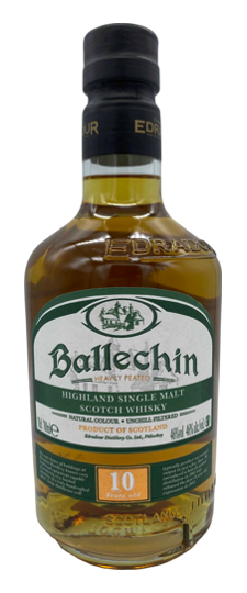 Ballechin (Peated Edradour) 10 Year Old Heavily Peated Single Malt Whisky (700ml)