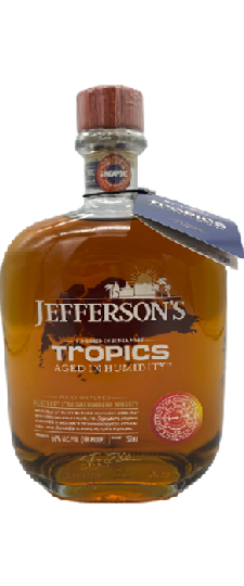 Jefferson's Tropics Kentucky Straight Bourbon Whiskey