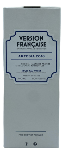 2018 Version Francaise Artesia Single Cask French Single Malt Whisky (700ml)