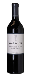 2020 Warwick "Professor Black Pitch Black" Bordeaux Blend Stellenbosch (Elsewhere $40)